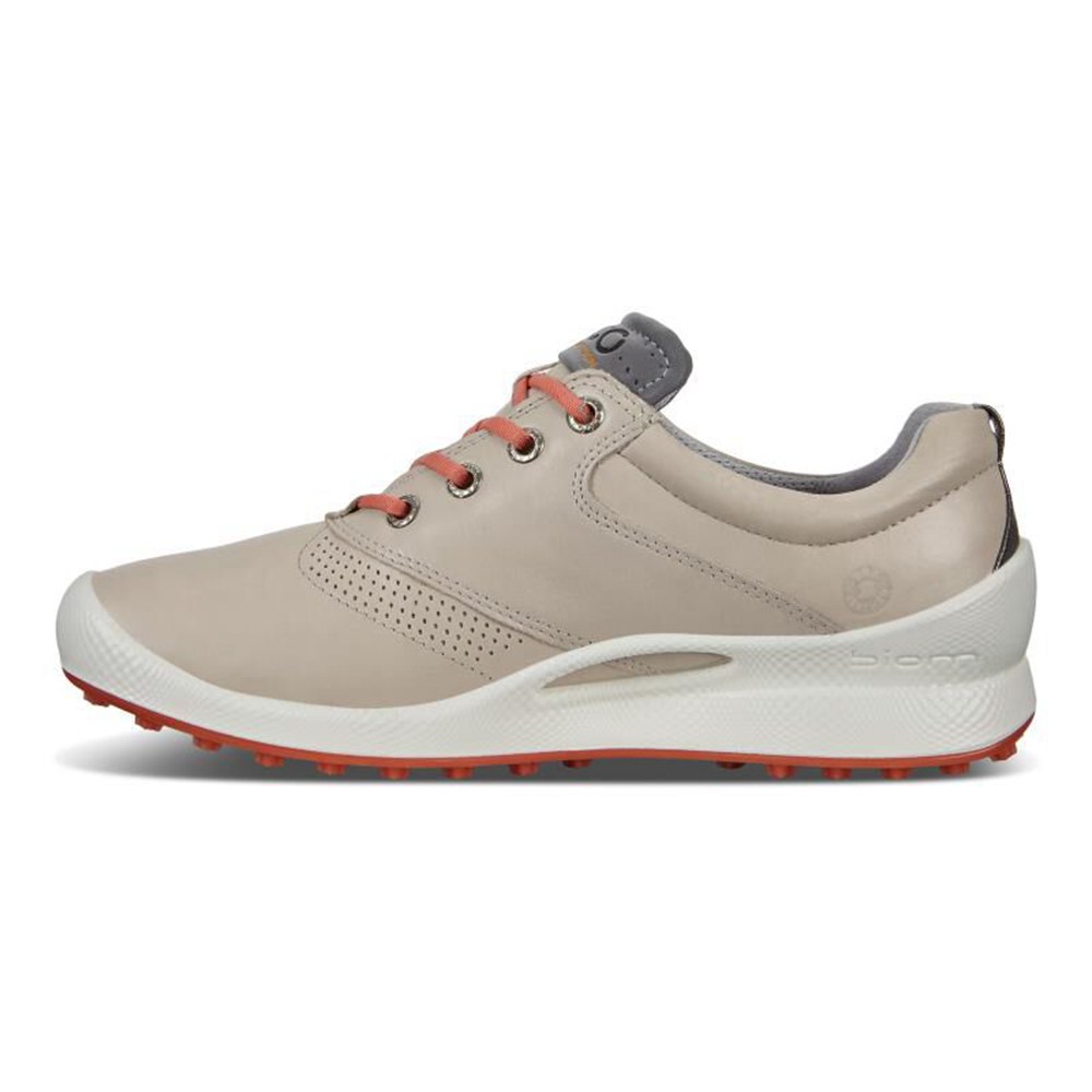 ECCO Womens Golf Shoes Beige - Biom Hybrid - PKH-327540